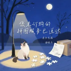 您未订购的拼图服务已送达｜作品封面