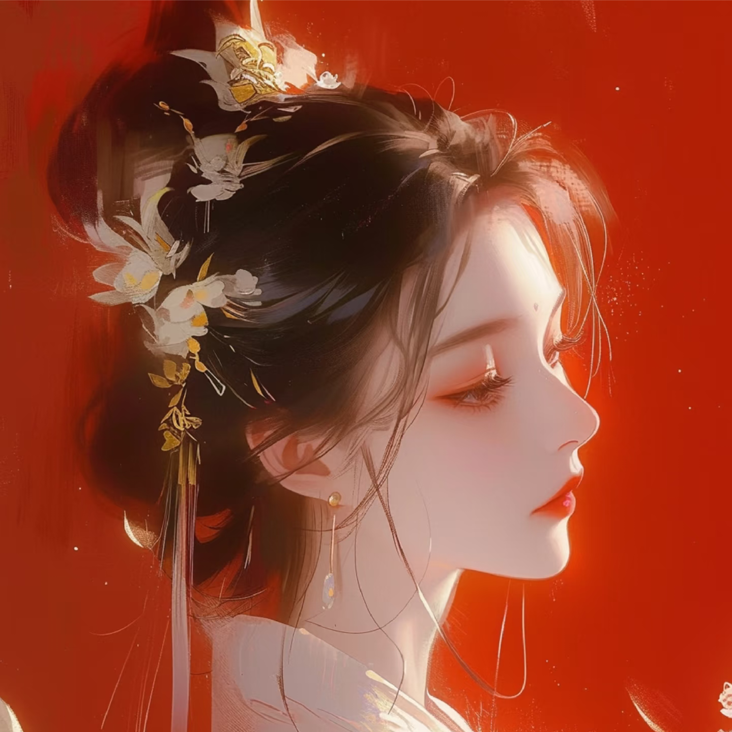 栖杏南枝｜楚微萤角色头像