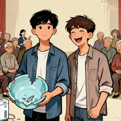 相声《推销放鞭炮》｜作品封面