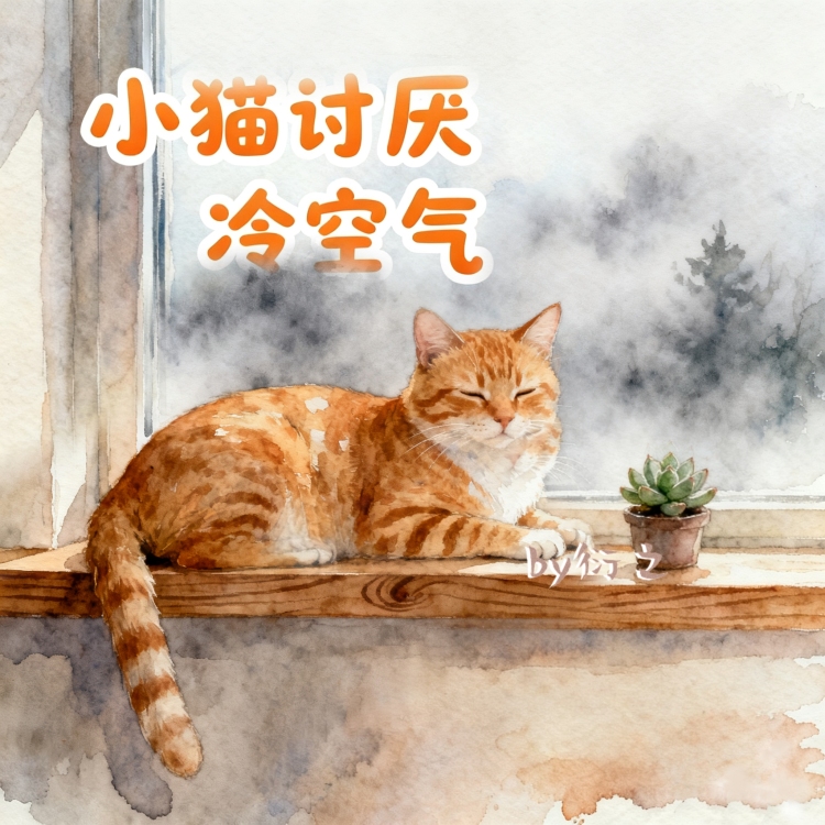 小猫讨厌冷空气｜作品封面