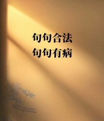 句句合法｜剧本封面