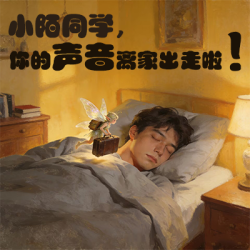 小陌同学，你的声音离家出走啦！｜剧本封面