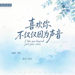 【电台】喜欢你，不仅仅因为声音｜作品封面